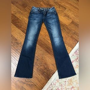 Rock Revival vintage boot cut jeans. 31 inch inseam